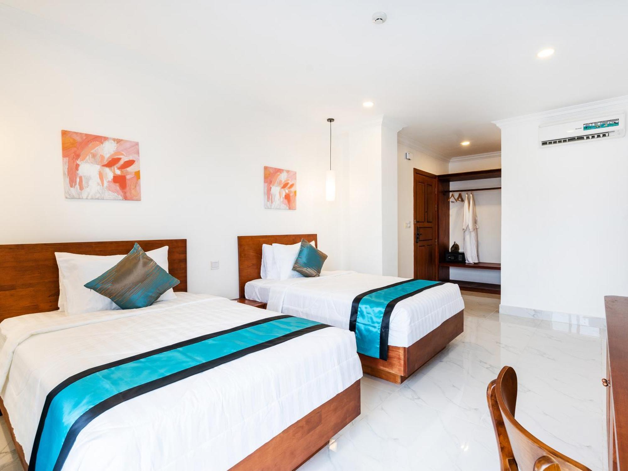 Le Kree Downtown Hotel Phnom Penh Exteriör bild