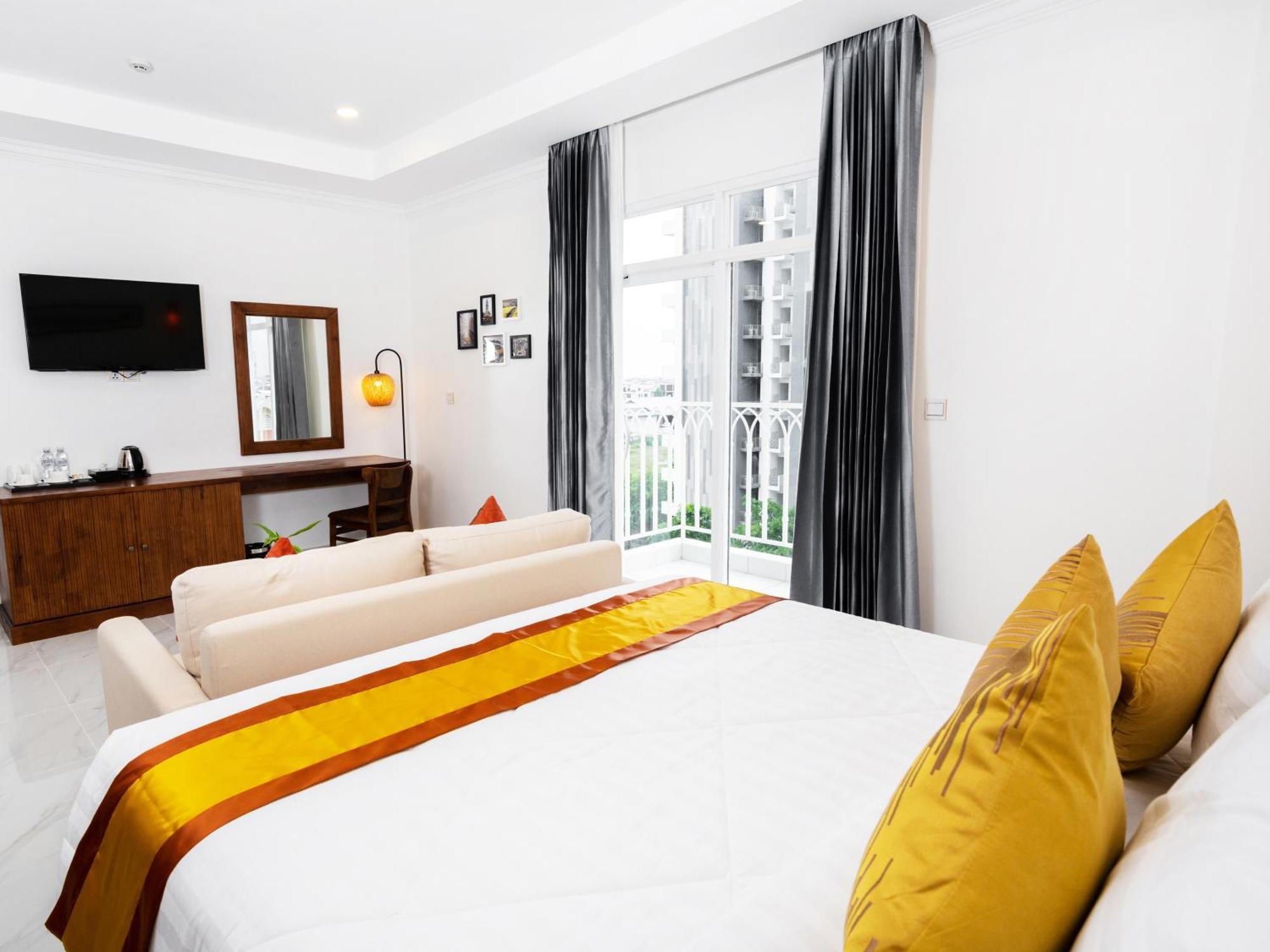 Le Kree Downtown Hotel Phnom Penh Exteriör bild