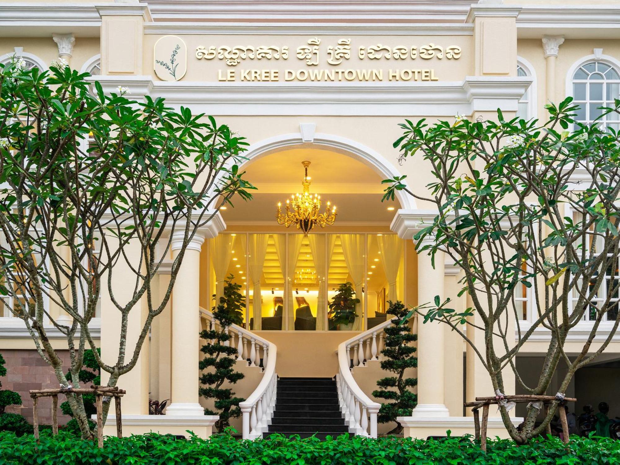 Le Kree Downtown Hotel Phnom Penh Exteriör bild